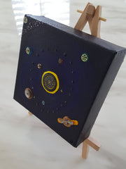 "System 6139" - Solar System Made With Seiko 6139 Watch Parts