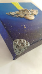 "Seiko UFO 1" - Watch Parts Painting With a Calibre 6138B