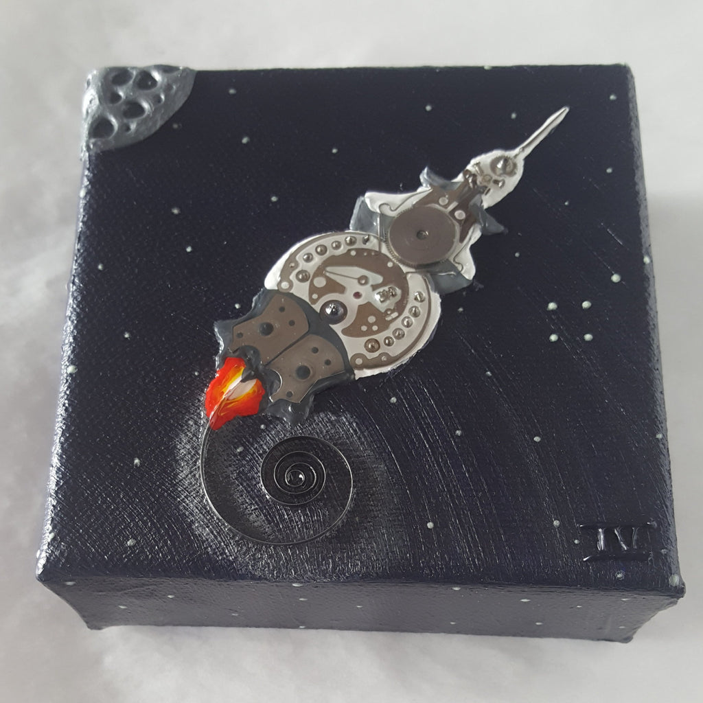 "Rocket 6139" (4x4) Seiko 6139 Watch Parts Painting