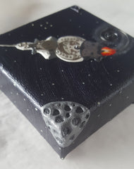 "Rocket 6139" (4x4) Seiko 6139 Watch Parts Painting