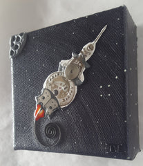"Rocket 6139" (4x4) Seiko 6139 Watch Parts Painting