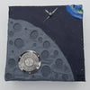 "Earth Side" - Omega Speedmaster Case Back & X-33 Hands Crown