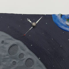 "Earth Side" - Omega Speedmaster Case Back & X-33 Hands Crown