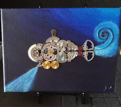 "Challenger Sub 1" - (5x7) Rolex Caliber 3135 Submarine