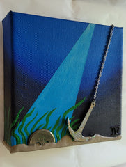 "Battle of the Deep" - Omega and Rolex Watch Parts Art