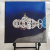 "Challenger 3135" - (5in by 5in) Rolex Submarine Watch Parts Painting