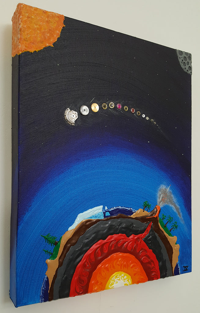 "Comet 1575" (11x14)