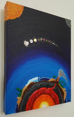 "Comet 1575" (11x14)