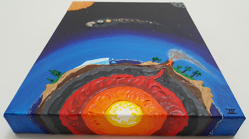 "Comet 1575" (11x14)